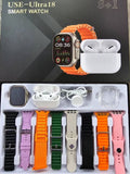 SmartwatchT800 Ultra Fitness y Gratis Airpods