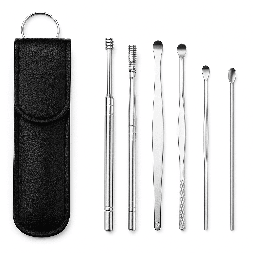 Kit De Limpieza Para Oídos X6 Piezas