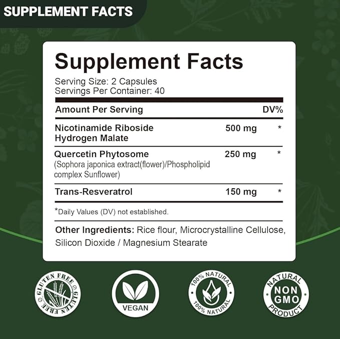 Nad Nicotinamida Resveratrol