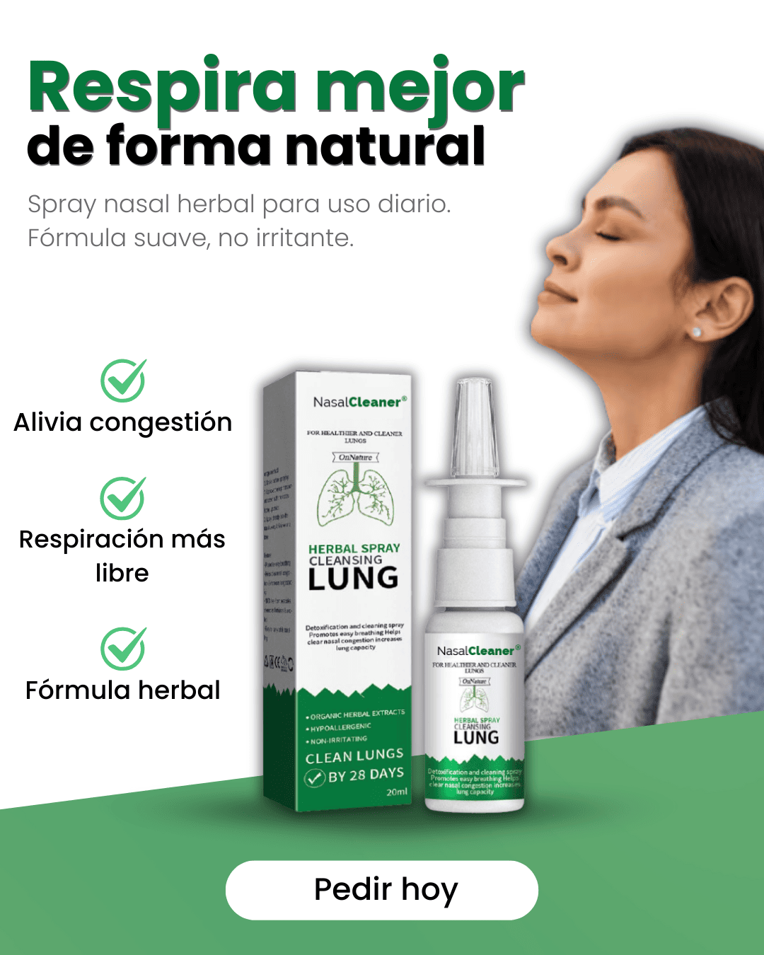 SPRAY LIMPIADOR LIMPIEZA NASAL CLEANER