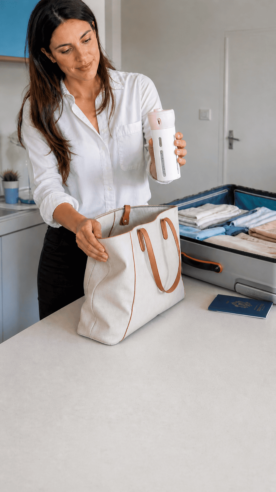 Dispensador Viajero 4 En 1