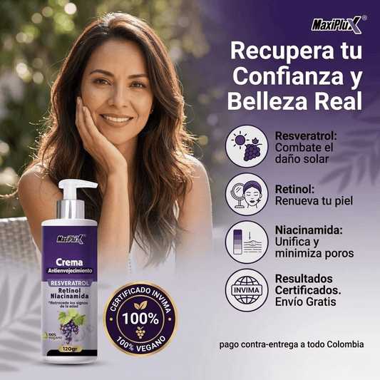 CREMA RESVERATROL ANTIENVEJECIMIENTO