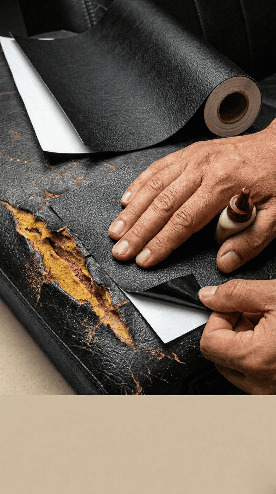 COMBO Autoadhesivo Reparador De Cuero