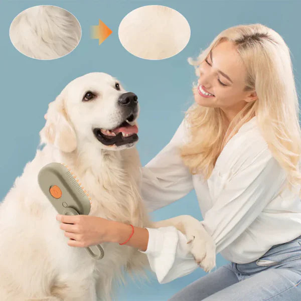 Cepillo vaporizador para Mascotas