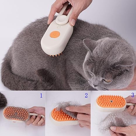 Cepillo vaporizador para Mascotas