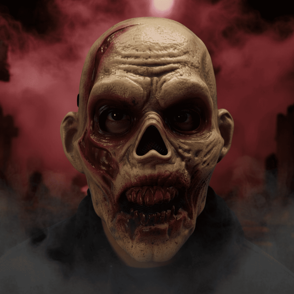 Mascara Zombie Asesino Halloween