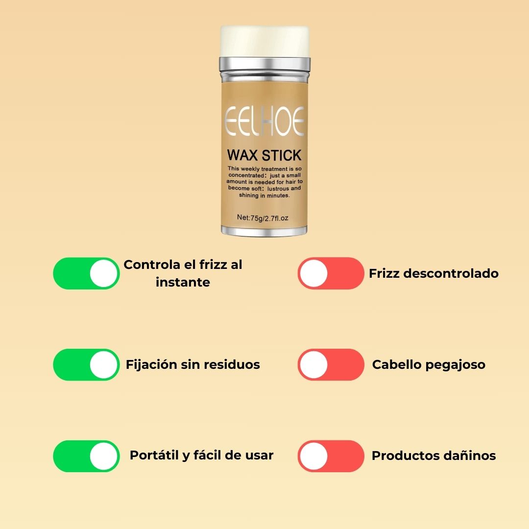 Barra Cera Fijadora Anti Friz Pelo