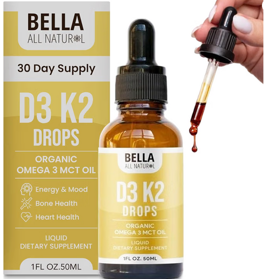 Gotas Bella D3 K2 — Control de Apetito